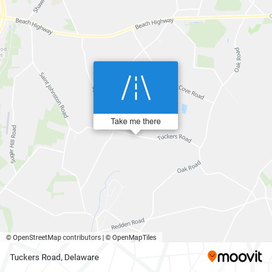 Mapa de Tuckers Road