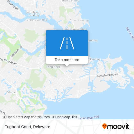 Mapa de Tugboat Court