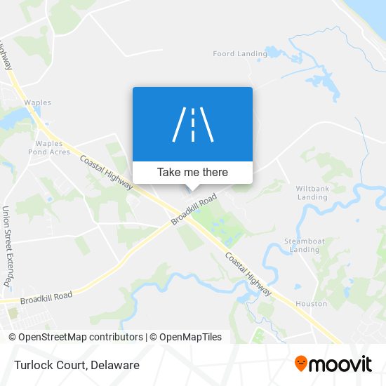 Mapa de Turlock Court