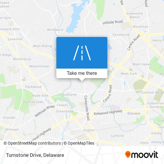 Mapa de Turnstone Drive