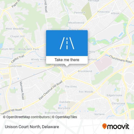 Unison Court North map