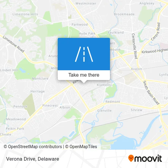 Verona Drive map