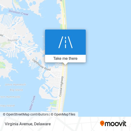 Mapa de Virginia Avenue