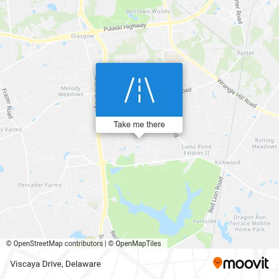 Viscaya Drive map