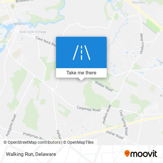 Mapa de Walking Run