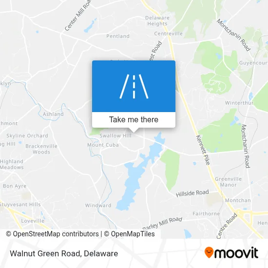 Walnut Green Road map