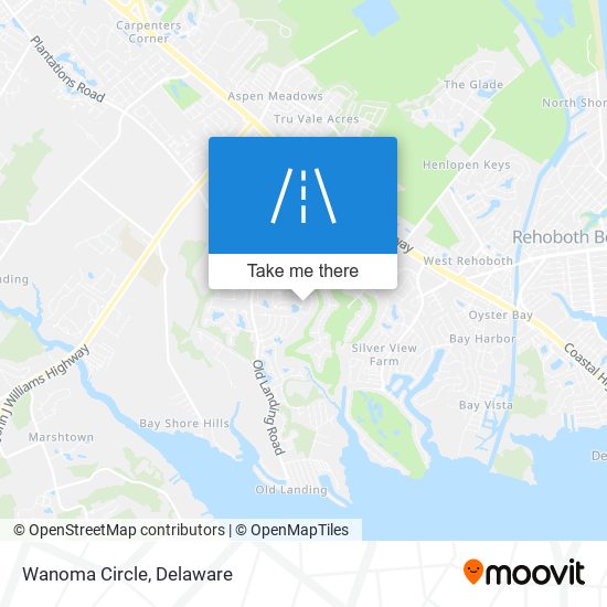 Mapa de Wanoma Circle