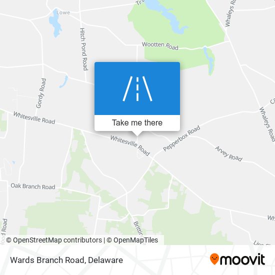 Mapa de Wards Branch Road