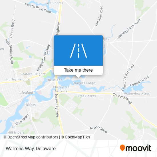 Mapa de Warrens Way