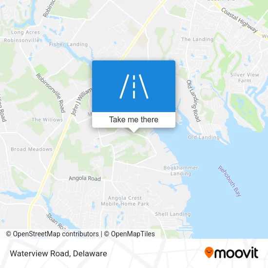 Waterview Road map