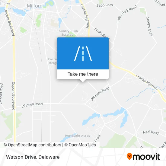 Watson Drive map
