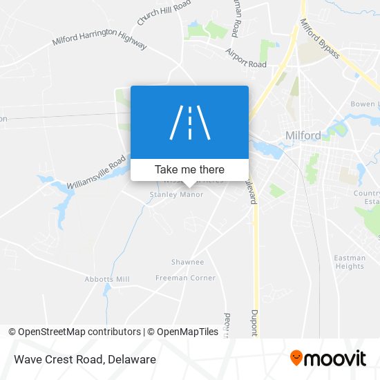 Mapa de Wave Crest Road