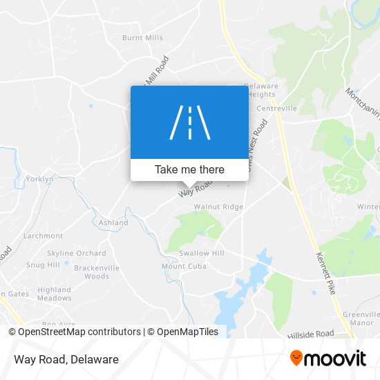 Mapa de Way Road