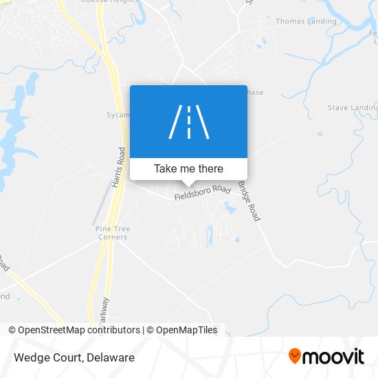 Wedge Court map