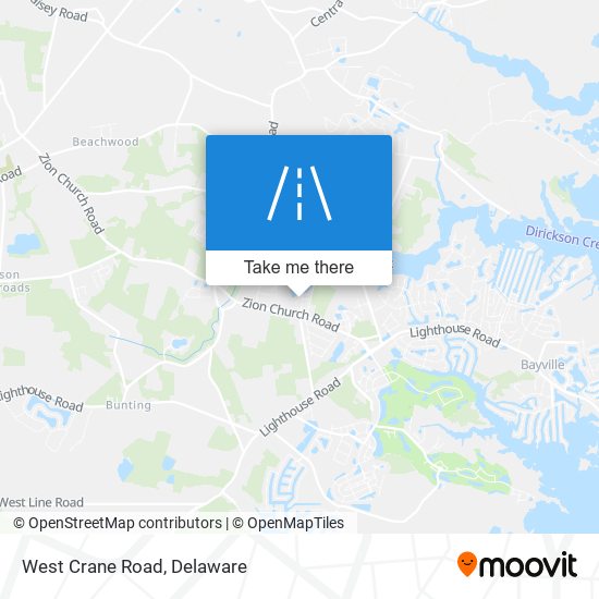 Mapa de West Crane Road