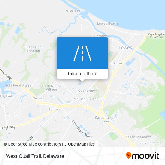 Mapa de West Quail Trail