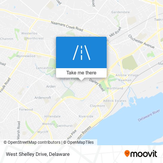 Mapa de West Shelley Drive