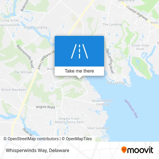 Whisperwinds Way map