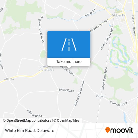 Mapa de White Elm Road