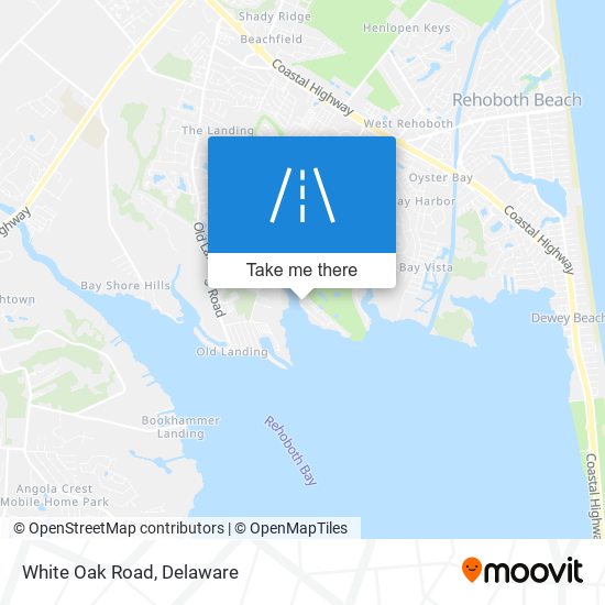 Mapa de White Oak Road