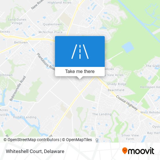 Mapa de Whiteshell Court