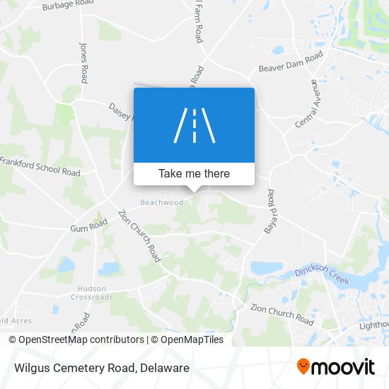 Mapa de Wilgus Cemetery Road