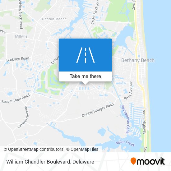William Chandler Boulevard map
