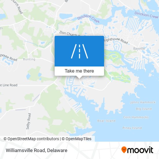 Mapa de Williamsville Road