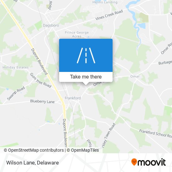 Mapa de Wilson Lane