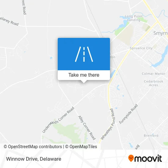 Winnow Drive map