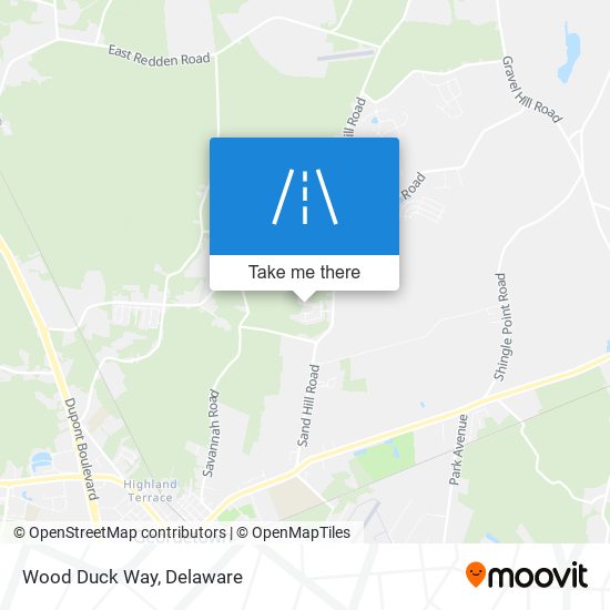 Mapa de Wood Duck Way