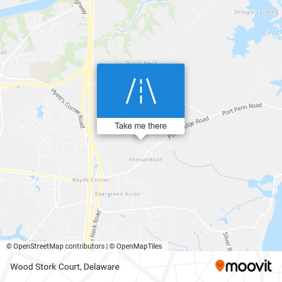 Mapa de Wood Stork Court