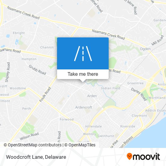 Mapa de Woodcroft Lane