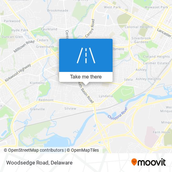 Mapa de Woodsedge Road