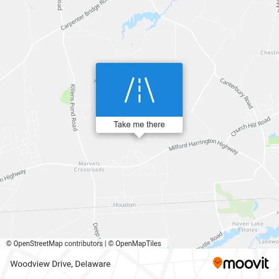 Woodview Drive map