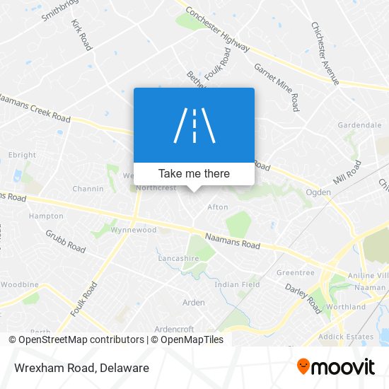 Mapa de Wrexham Road