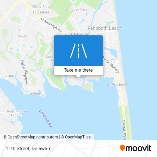 11th Street map
