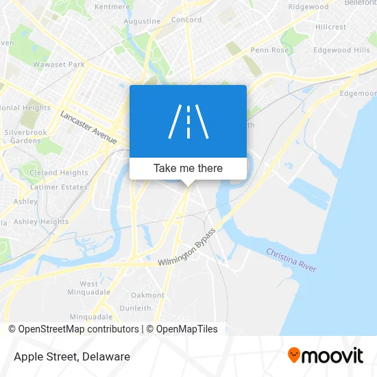 Apple Street map