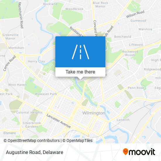 Augustine Road map