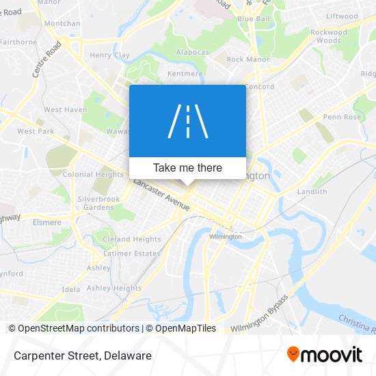 Mapa de Carpenter Street