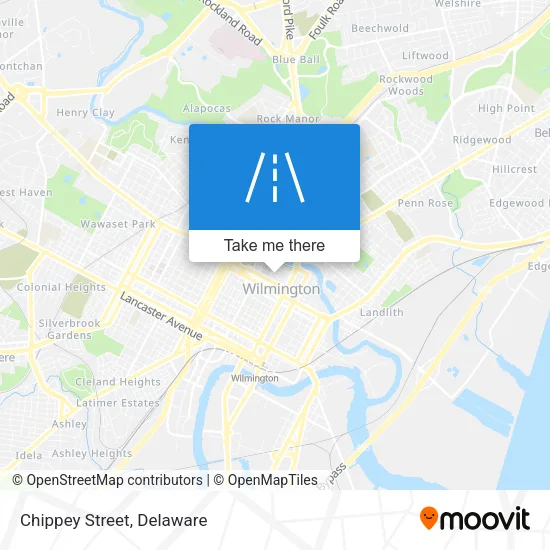 Mapa de Chippey Street