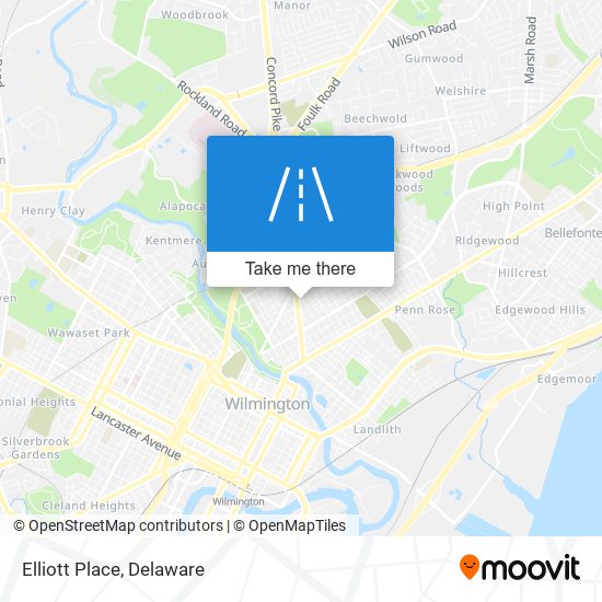 Mapa de Elliott Place