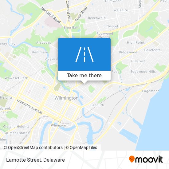Mapa de Lamotte Street