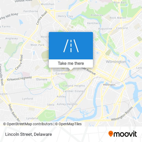 Mapa de Lincoln Street