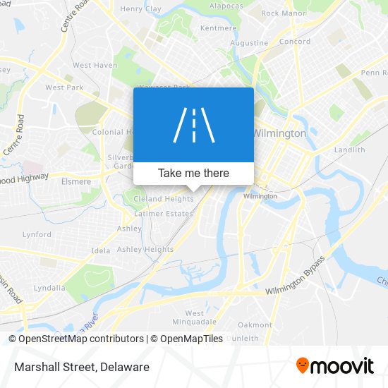 Mapa de Marshall Street