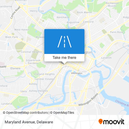 Mapa de Maryland Avenue
