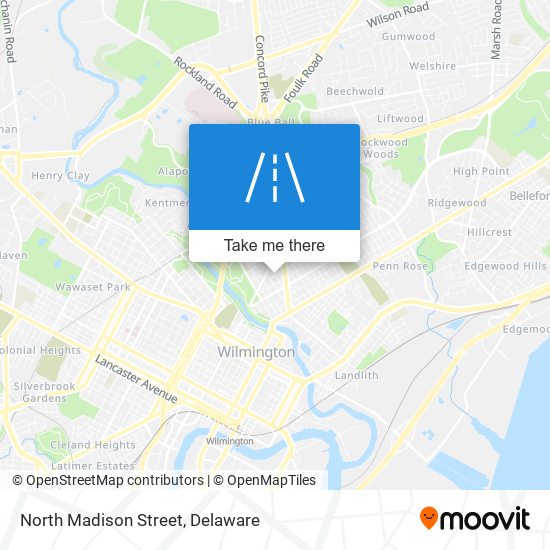Mapa de North Madison Street