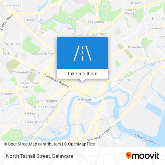 Mapa de North Tatnall Street