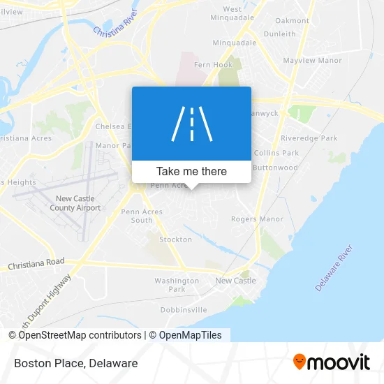 Boston Place map
