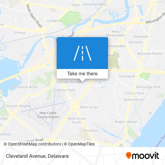 Mapa de Cleveland Avenue